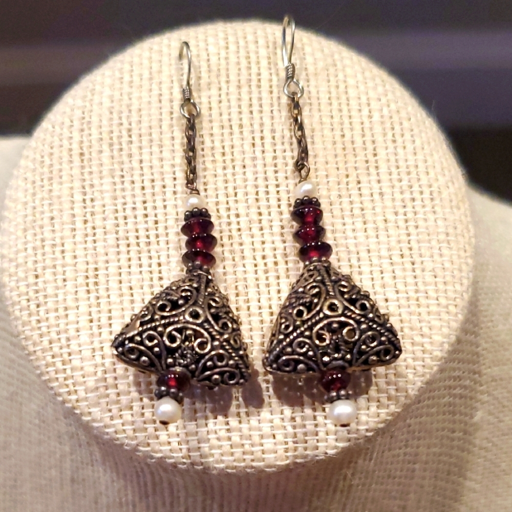 🧿NEW ELEGANT SILVER EARRINGS